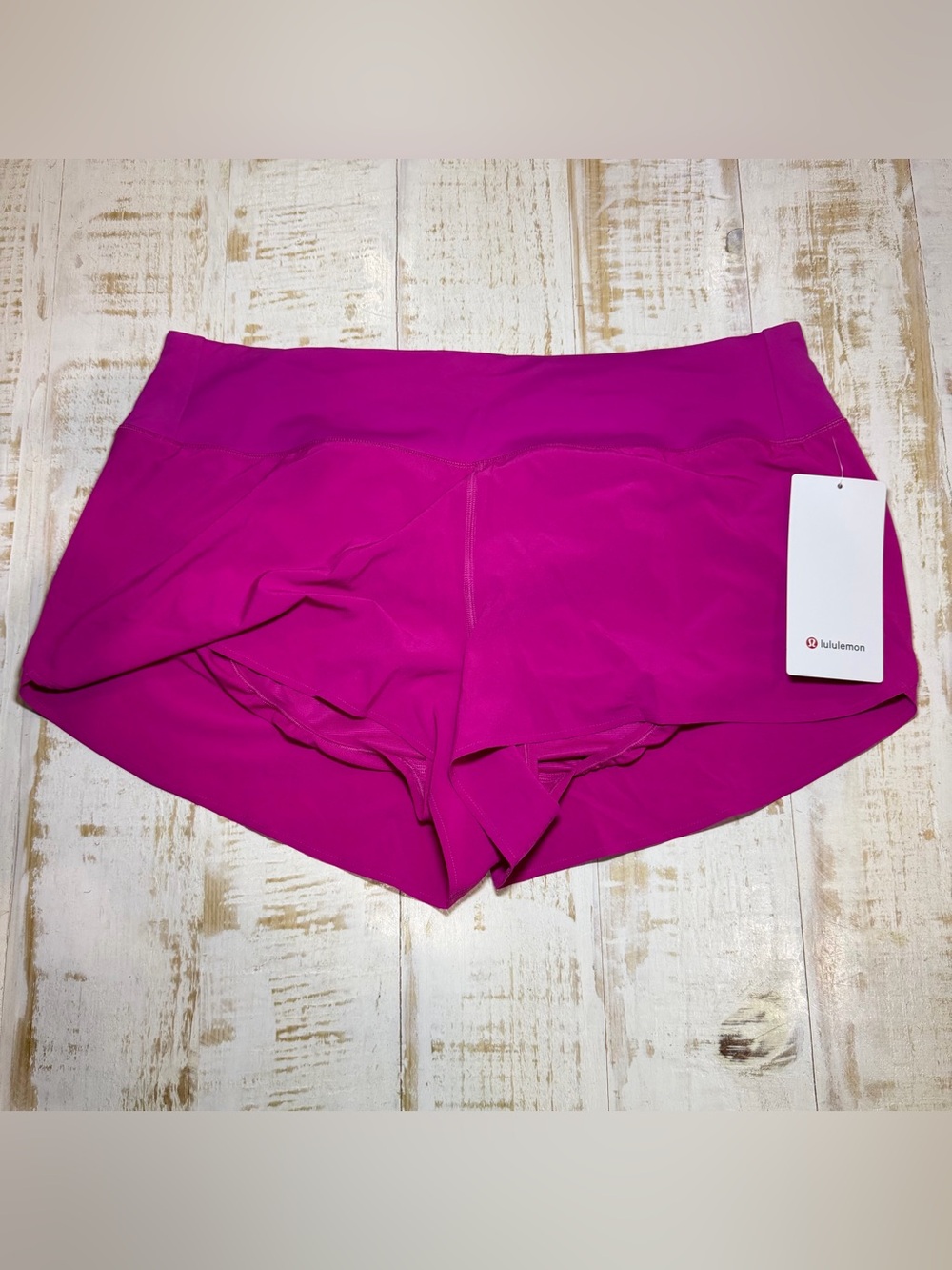 Lululemon Shorts Speed Up High-Rise Lined Short 2.5" Hot Pink Flare XL